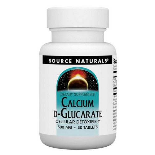Source Naturals Calcium D-Glucarate 500 mg 30 Tabs