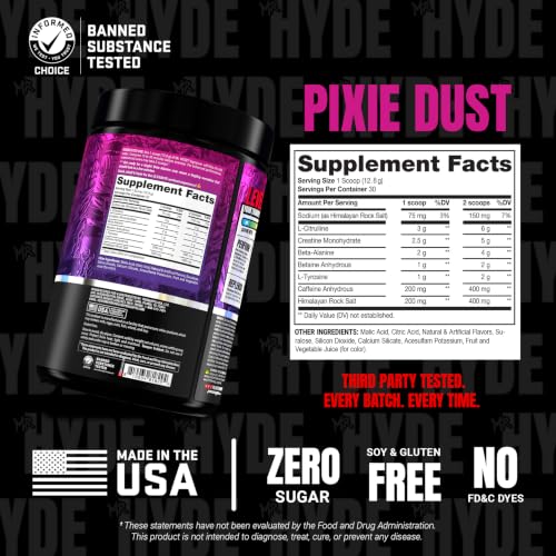 Image 6 of ProSupps Mr. Hyde Signature V2 Pre Workout Powder with Creatine, Pixie Dust