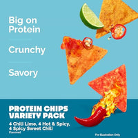 Thumbnail for Image 4 of Quest Nutrition Tortilla Style Protein Chips, Spicy Variety Pack, 12 Count