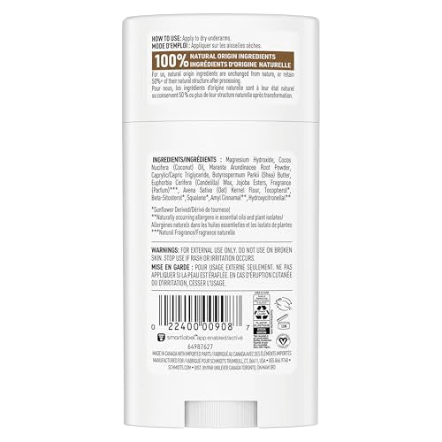 Image 2 of Schmidt's Aluminum-Free Deodorant Vanilla & Oat Milk 2.65 oz