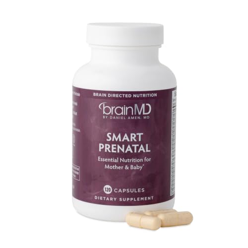 Image 1 of Default Title for the product BrainMD Smart Prenatal Multivitamin, 120 Capsules, 30 Servings