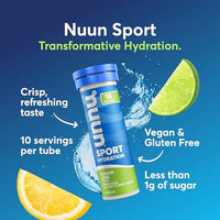 Thumbnail for Image 2 of Nuun Sport Electrolyte Tablets Lemon Lime, GF & Vegan, 4 Pack