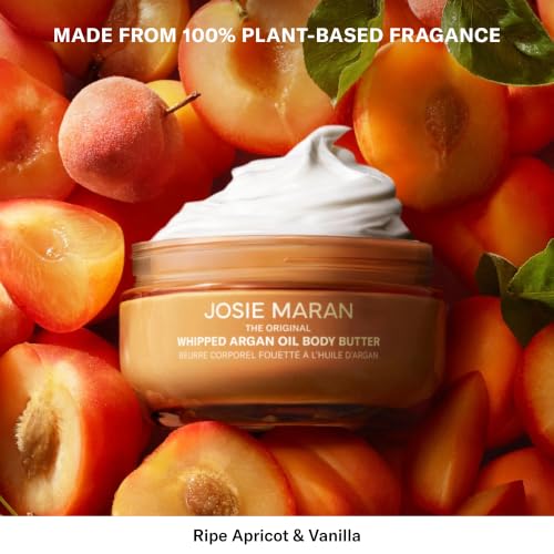 Image 3 of Josie Maran Vanilla Apricot Whipped Argan Oil Body Butter, 6 fl oz