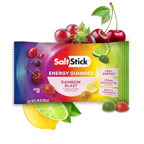 Image 4 of Rainbow Blast / 10 for the product SaltStick Energy Chews Energy Gummies