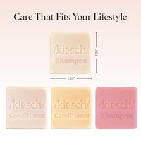Thumbnail for Image 6 of Kitsch Shampoo and Conditioner Set - 4pc Sampler Bars for Hair Growth