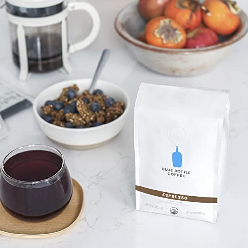 Image 5 of Blue Bottle Coffee Whole Bean Organic Coffee Espresso Dark Roast 12 Ounce bag