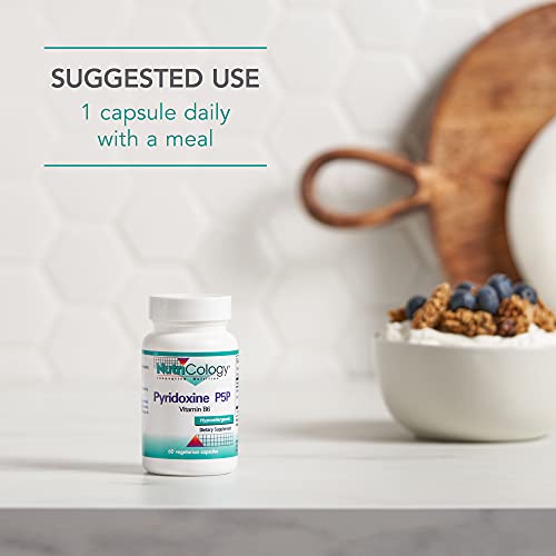 Image 6 of Nutricology Allergy Research Group Pyridoxine P5P 60 ct