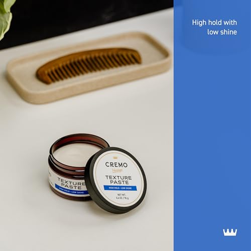 Image 2 of Cremo Texture Paste Hair Styling Products for Men, 3.4 oz
