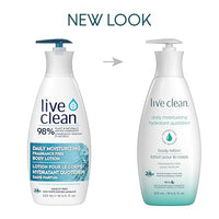Thumbnail for Image 6 of Live Clean Daily Moisturizing Body Lotion, Fragrance Free, 18 Fl Oz