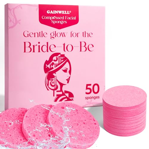 Image 3 of Pink-gifts / 50PCS-bride gifts for the product GAINWELL Compressed Facial Sponges