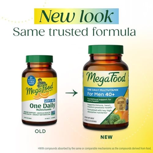 Image 4 of MegaFood One Daily Multivitamin for Men 40+ with 21 Nutrients