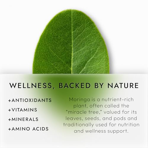 Image 4 of Restology Labs Organic Moringa Leaf Capsules 1200mg 90 Capsules