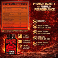 Thumbnail for Image 7 of Behemoth Ultimate Enlargement Pills for Men - 60 Capsules
