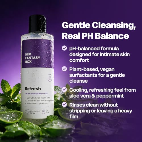 Image 2 of Her Fantasy Box Refresh pH Balancing Shower Gel 16 oz