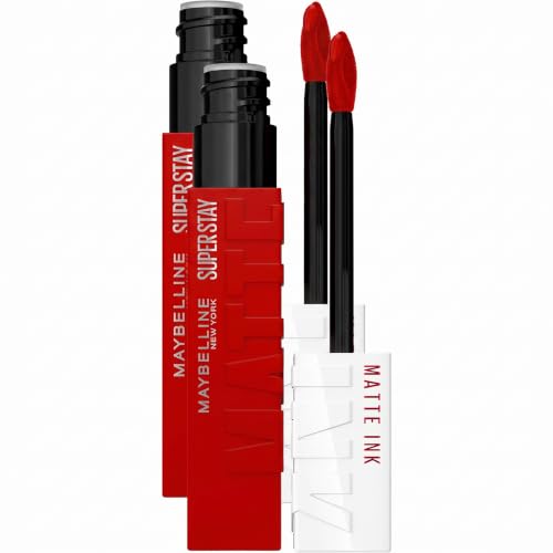 Image 55 of 340 EXHILARATOR / 0.17 Fl Oz (Pack of 2) for the product MAYBELLINE Super Stay Matte Ink Liquid Lipstick Makeup