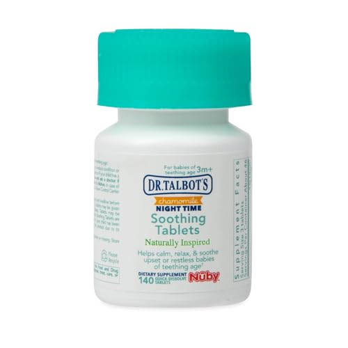 Image 6 of Dr. Talbot's Nighttime Chamomile Soothing Tablets for Babies, 140 Count