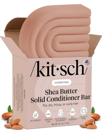 Image 1 of Default Title for the product Kitsch Shea Butter Conditioner Bar Soap for Hair Care – Made in USA, 2.7 oz