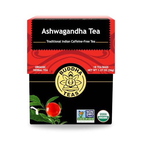 Image 1 of Default Title for the product Buddha Teas Organic Ashwagandha Tea - Herbal Tea, Caffeine Free