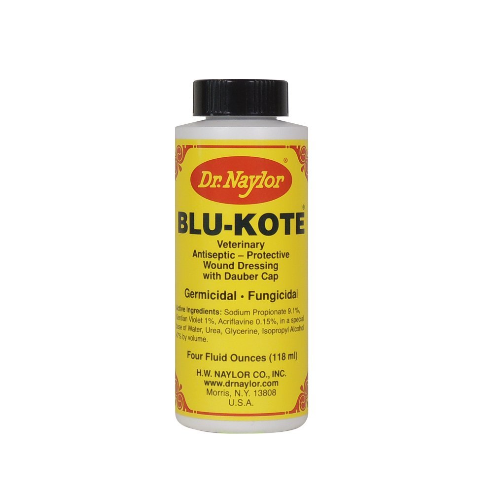 Dr. Naylor Blu-Kote Dauber (4 oz.) - Fast Drying Antiseptic Wound Dressing