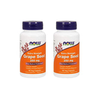 Thumbnail for NOW Foods Grape Seed Extract 250mg, 90 Vcaps - (Pack of 2)