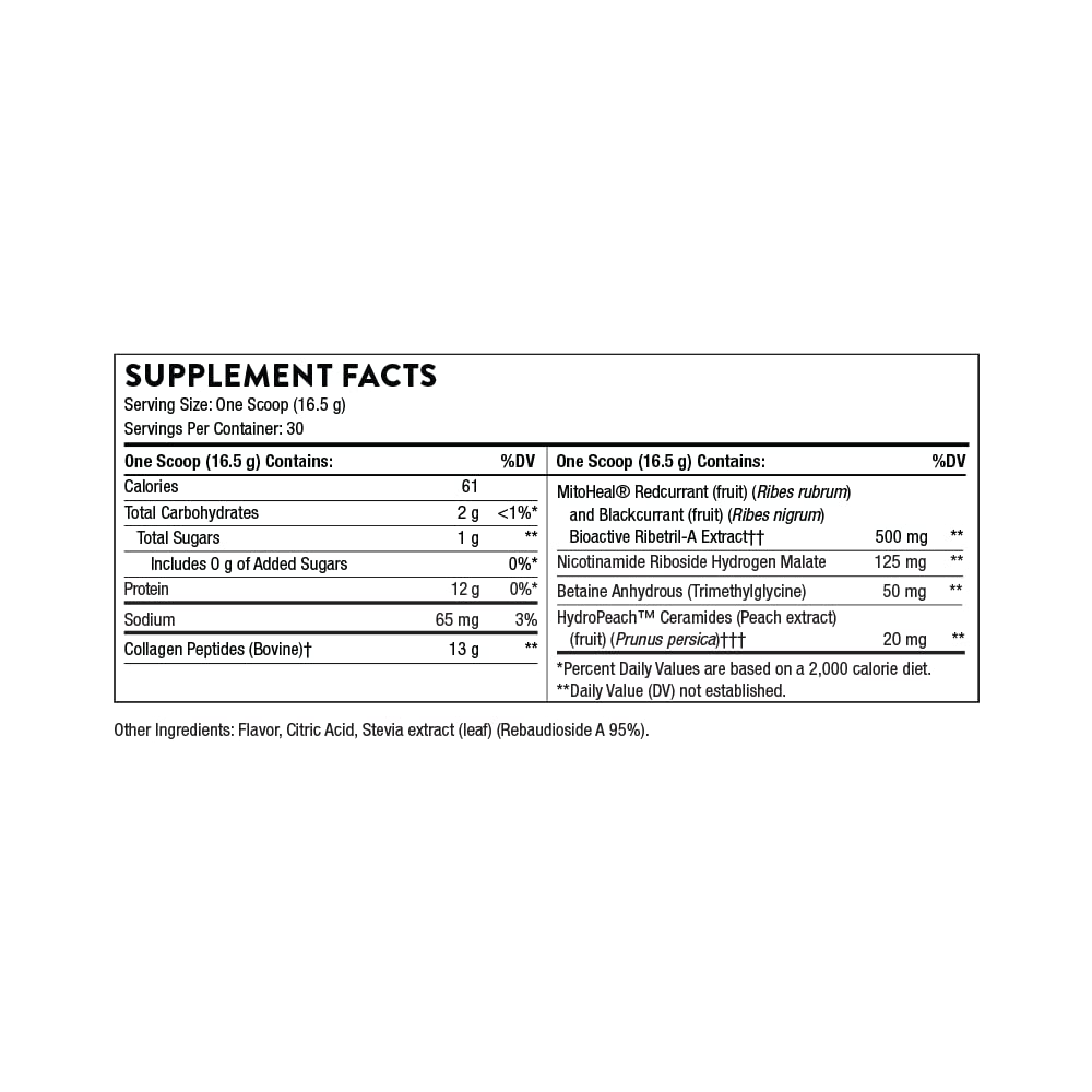 THORNE - Collagen Plus and Biotin 8 Bundle for Radiant Skin, Hair, and Nails - 30 Servings