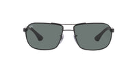 Thumbnail for Ray-Ban 0RB349200262 Rb3492 Black Crystal Green Lens