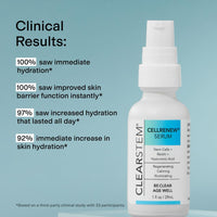Thumbnail for CLEARSTEM - CELLRENEW - Collagen Stem Cell Serum - Acne + Youthful Skin Face Serum - Hyaluronic Acid, Reishi, Aloe Vera - Facial Skin Care Products - Gluten Free, Cruelty Free - 1 fl oz / 29ml