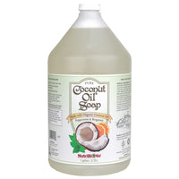 Thumbnail for NutriBiotic Pure Coconut Oil Soap, Peppermint & Bergamot, 1 Gallon | Certified Organic, Unrefined, Biodegradable, Vegan & Made without GMOs, Gluten, Parabens or Sulfates | Fluid, Liquidy Soap