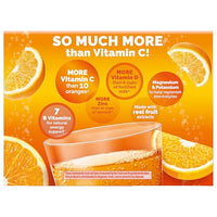 Thumbnail for Emergen-C 1000mg Vitamin C Powder for Daily Immune Support Caffeine Free Vitamin C Supplements with Zinc and Manganese, B Vitamins and Electrolytes, Super Orange Flavor - 60 Count/2 Month Supply