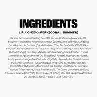 Thumbnail for Milk Makeup Lip + Cheek Stick â€“ Multi-Use Cream Blush + Lip Color with Mango Butter, Avocado Oil + Apricot Oil â€“ Hydrating, Buildable, Long-Lasting, Vegan Formula â€“ Perk, 0.21 oz