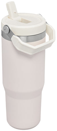 Thumbnail for STANLEY IceFlow Flip Straw Tumbler with Handle 30 oz | Twist On Lid and Flip Up Straw | Leak Resistant Water Bottle | Insulated Stainless Steel |BPA-Free | Rose Quartz
