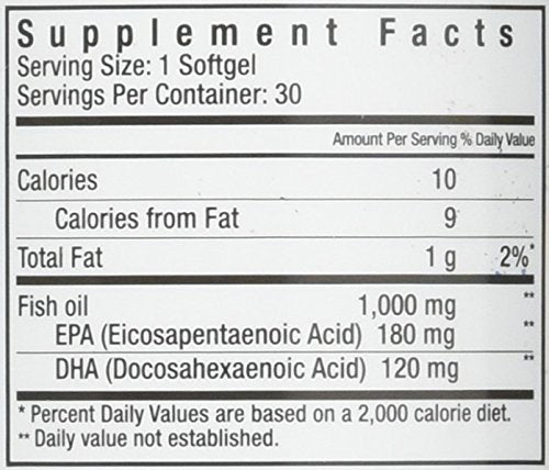 OmegaWorks Super Omega 3, EPA / DHA Fatty Acids, Healthy Joints, Enteric Coated 90 softgels, 90 servings