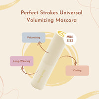Thumbnail for YAMOOCO Rare Beauty by Selena Gomez Mini Perfect Strokes Universal Volumizing Mascara Black