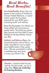 Thumbnail for Bravo Tea Absolute Rhodiola Herbal Tea Caffeine Free, 20 Tea Bags