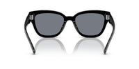 Thumbnail for Coach HC8379U Universal Fit Sunglasses, Grey Pearl Signature C/Light Silver Mirrored, 54 mm