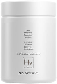 Thumbnail for Codeage Hair Vitamins Platinum - Lustriva Hair Growth Support, Spermidine, AstraGin, Biotin, Keratin, Collagen, Enzymes, Omega-3, Multivitamins, Probiotics – Healthy Hair Supplement - 90 Capsules