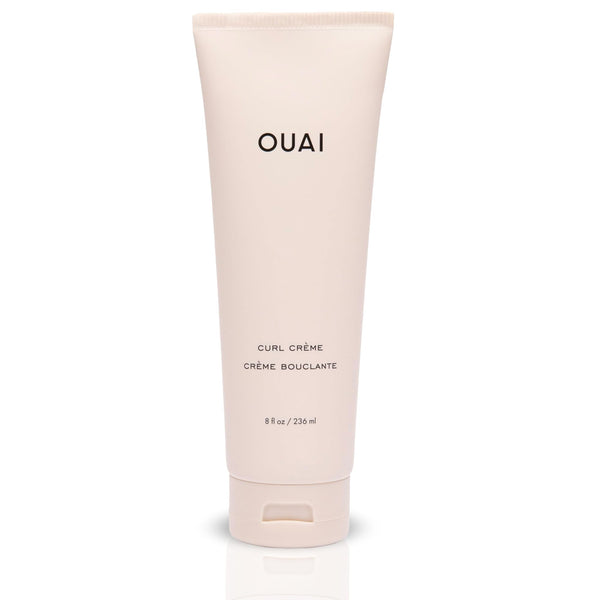 OUAI Curl Cream - Curl Defining Cream for Hydrated, Shiny Curls - Babassu and Coconut Oil, Linseed and Chia Seed Oil - Paraben, Phthalate, Sulfate and Silicone Free Curly Hair Products (8 Oz)