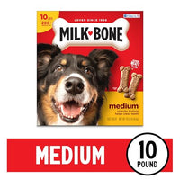 Thumbnail for Milk-Bone Original Dog Treats Biscuits for Medium Dogs, 10 Pound