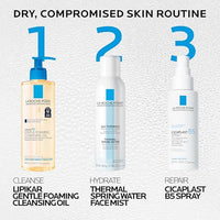 Thumbnail for La Roche-Posay Cicaplast B5 Spray With Vitamin B5 Panthenol & Madecassoside, Hydrating Face Mist For Skin Barrier Repair, Soothing Touch-Free Face & Body Spray, Sensitive Skin & Dermatologist Tested