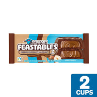 Thumbnail for Feastables Mrbeast Hazelnut Cups, Milk Chocolate & Creamy Hazelnut Filling, Cups for Adults & Kids, Chocolate Candy for Snacks, Gifts, or Dessert, Made With Fairtrade Cocoa, 2 Pack, 24 Count