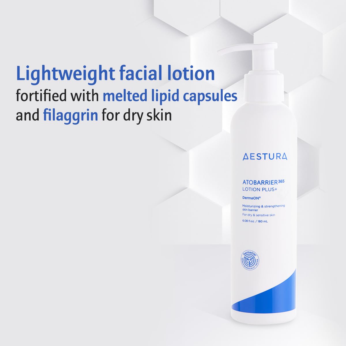 AESTURA ATOBARRIER365 Lotion Plus with Ceramide & Filaggrin | Lightweight Moisturizer, Skin Barrier Strengthening