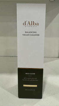 Thumbnail for d'alba Piedmont Italian White Truffle Mild Skin Balancing Vegan Cleanser, Hydrating and Calming Cleanser, Mild pH Cleanser with White Truffles for Sensitive Skin, Non-Tightening Gentle Formula