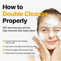 Thumbnail for MANYO Pure Cleansing Oil, Natural Oil Cleanser for Face, Makeup Blackhead Remover, Korean Skin Care, 6.76 fl oz (200ml)