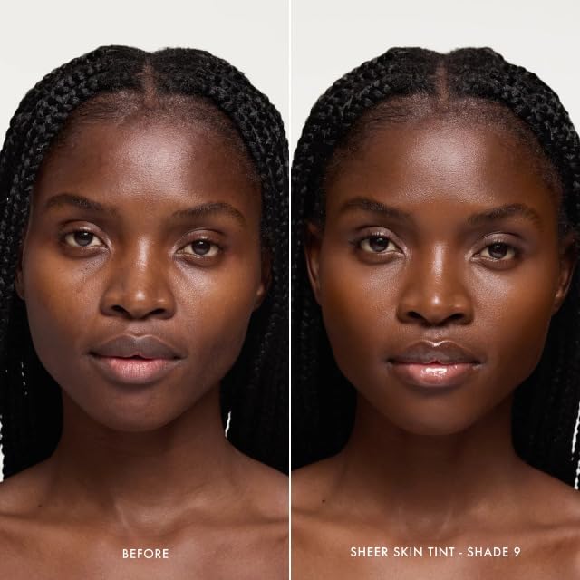 Summer Fridays Sheer Skin Tint - Skin Tint with Hyaluronic Acid - Helps Diminish Uneven Skin Tone - Sheer to Light Coverage - Shade 9 - Rich Deep with Neutral Cool Undertones (1 Fl Oz)