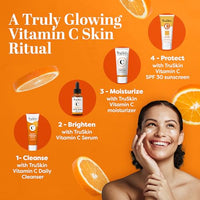 Thumbnail for TruSkin Vitamin C Moisturizer Face Cream – Brightening, Anti Aging, Hydrating, Skin Wrinkle Cream – Vitamin B5, Vitamin E, Jojoba Oil, Aloe Vera & Green Tea, 1.7 Fl Oz