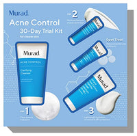 Thumbnail for Murad Acne Control 30-Day Trial Kit - 4-Piece Trial-Size Kit $57 Value - Clarifying Cleanser, Oil & Pore Control Mattifier, Rapid Relief Acne Spot Treatment, & InvisiScar Treatment