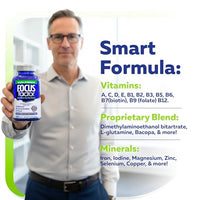 Thumbnail for Focus Factor Adults Extra Strength, 120 Count - Brain Supplement for Memory, Concentration and Focus - Complete Multivitamin with DMAE, Vitamin D, DHA - Trusted Health Vitamins