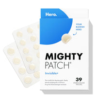 Thumbnail for Mighty Patch™ Invisible+ Patch - Daytime Hydrocolloid Acne Pimple Patches for Covering Zits and Blemishes, Ultra Thin Spot Stickers for Face and Skin (24 Medium and 15 Small Patches)