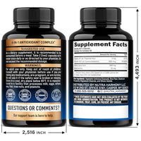 Thumbnail for Alpha Lipoic Acid 600mg - ALA Supplement Antioxidant for Nerve, Energy & Metabolism Support - Extra Strength with Benfotiamine, B1 & B12 - Lab Tested, NON-GMO & Vegan - 120 Capsules, 2 Month Supply