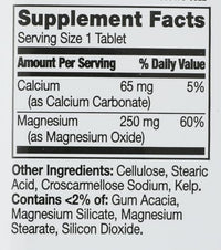 Thumbnail for 21st Century Magnesium, 250 mg, 110 Tablets
